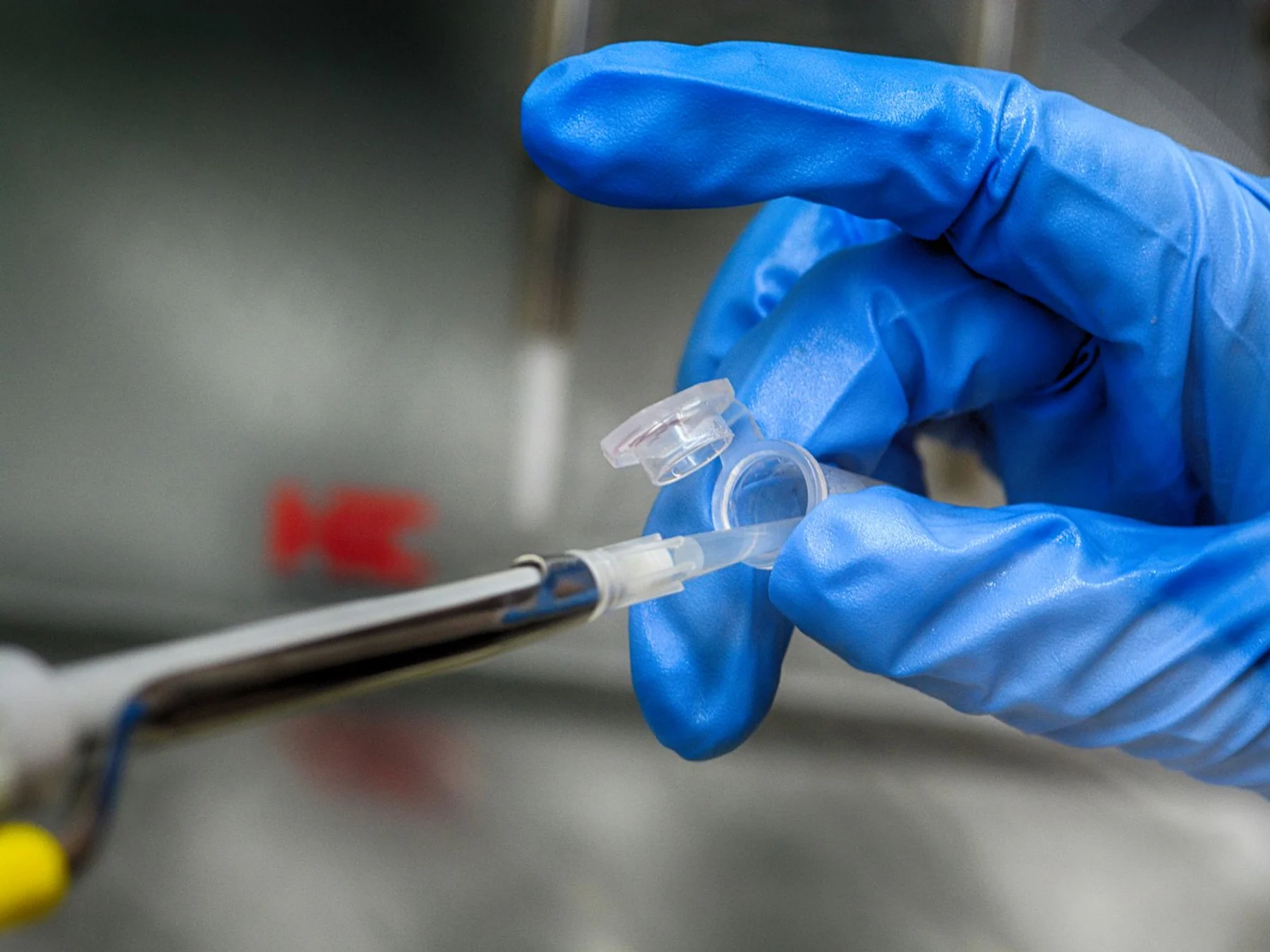 Precision work in a laboratory